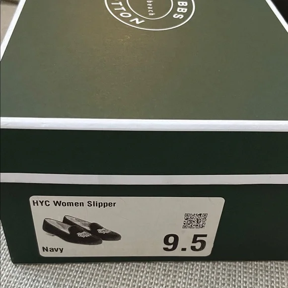 Women’s Navy “HYC” Stubbs & Wooten Navy Shoes - Size 9.5 New